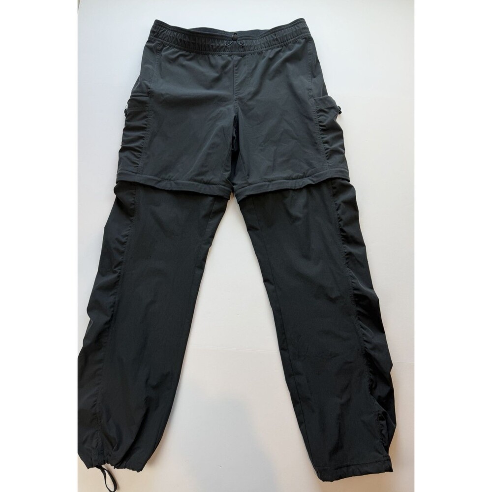 Kuhl Freeflex Zip-Off Pants Womens S Black Convertible Hiking Cargo Shorts